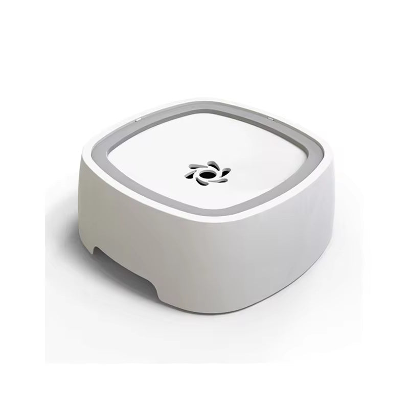 Non-Spill Floating Dog & Cat Water Bowl - Anti-Overturn Dispenser for Mess-Free Hydration